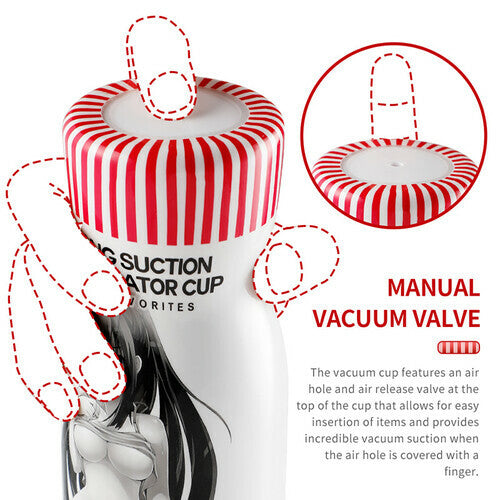 Manual Masturbation Cup for Penis Stimulation