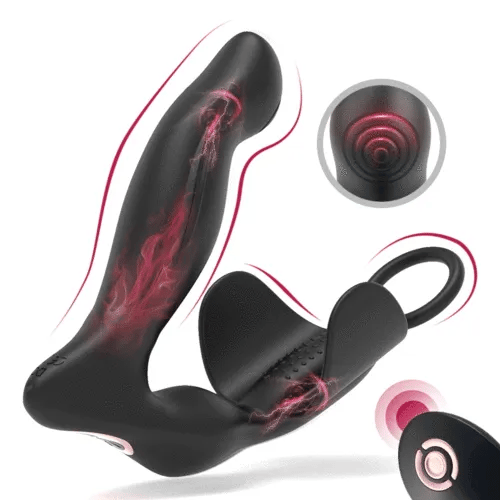 10 Vibrating 42°C Heating Prostate & Perineal Massager