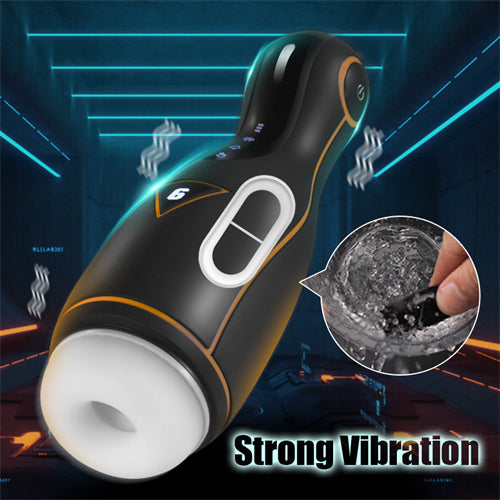 Blowjob Machine with 6 Vibration Modes and 4 Heat Suction Modes