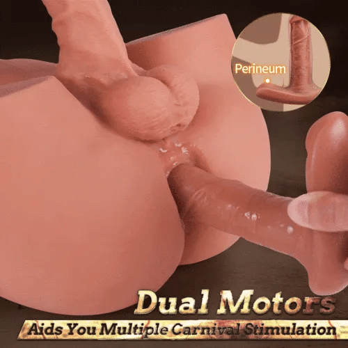2023 Latest 10 Vibrating 5 Thrust Heated Realistic Prostate Dildo