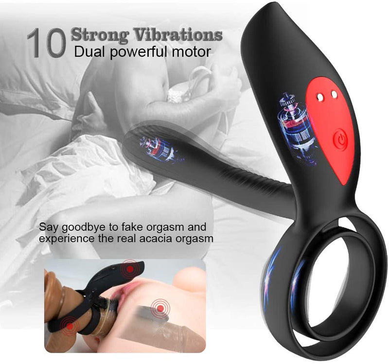 G-Spot Stimulator Vibration Waterproof Cock Ring