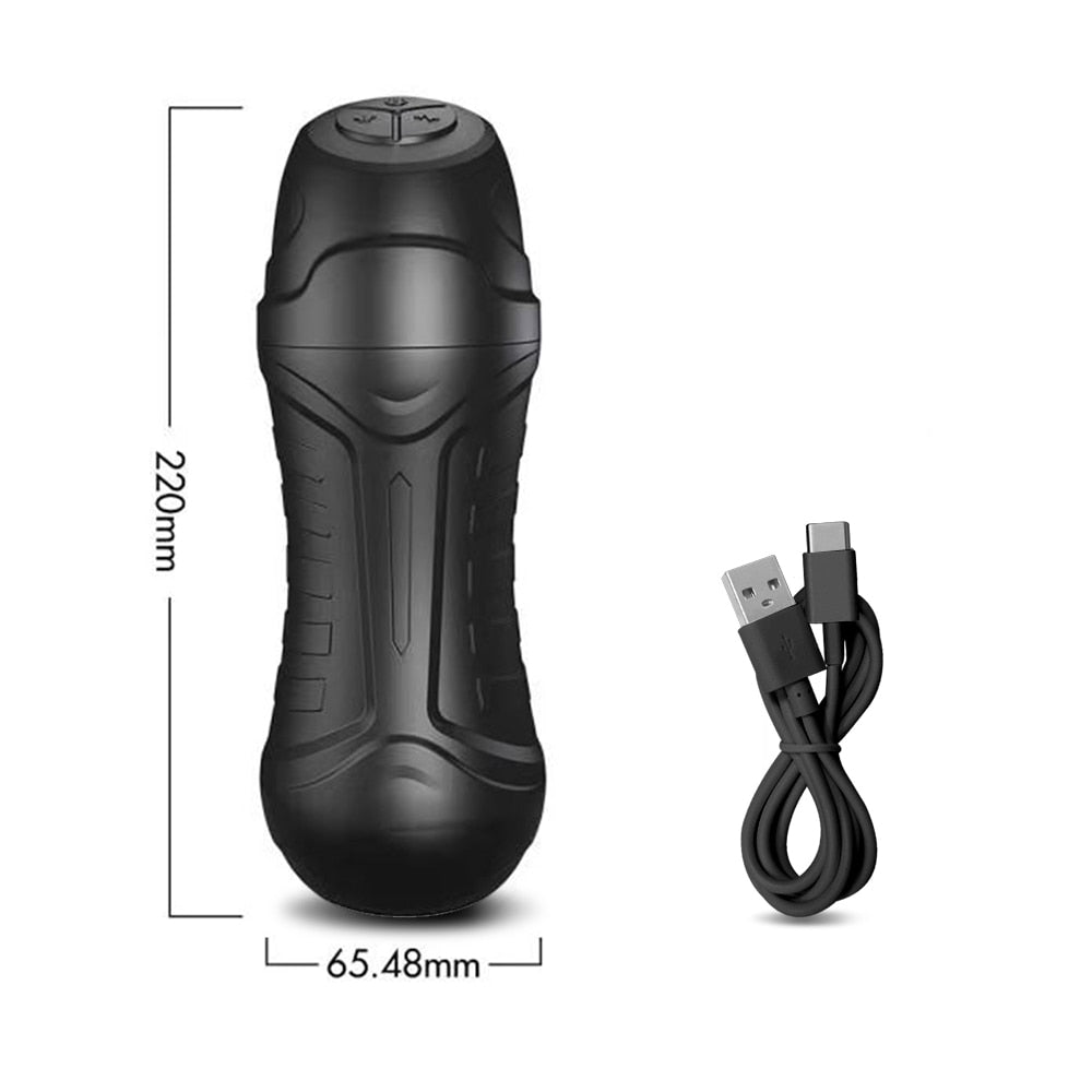Automatic Male Sucking Mastubator Vibration Blowjob Machine Masturbation Cup Sex Toys Adult Goods for Men Masturbate Supplies